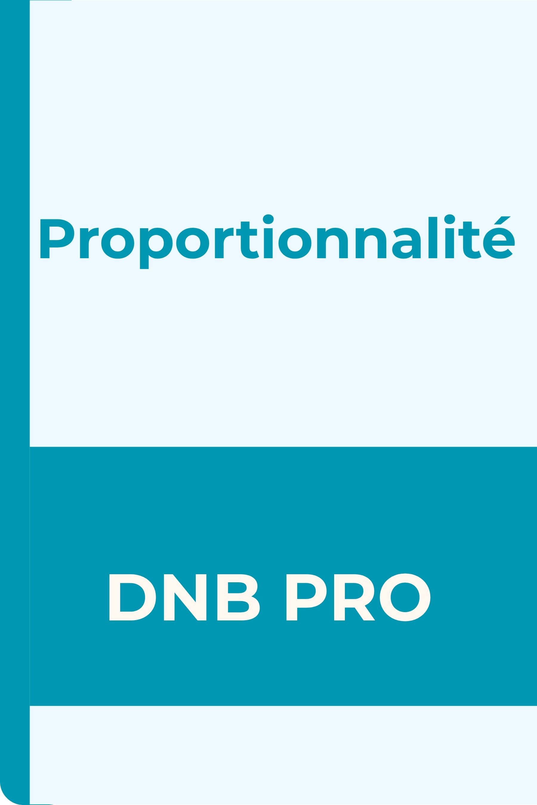 La proportionnalite