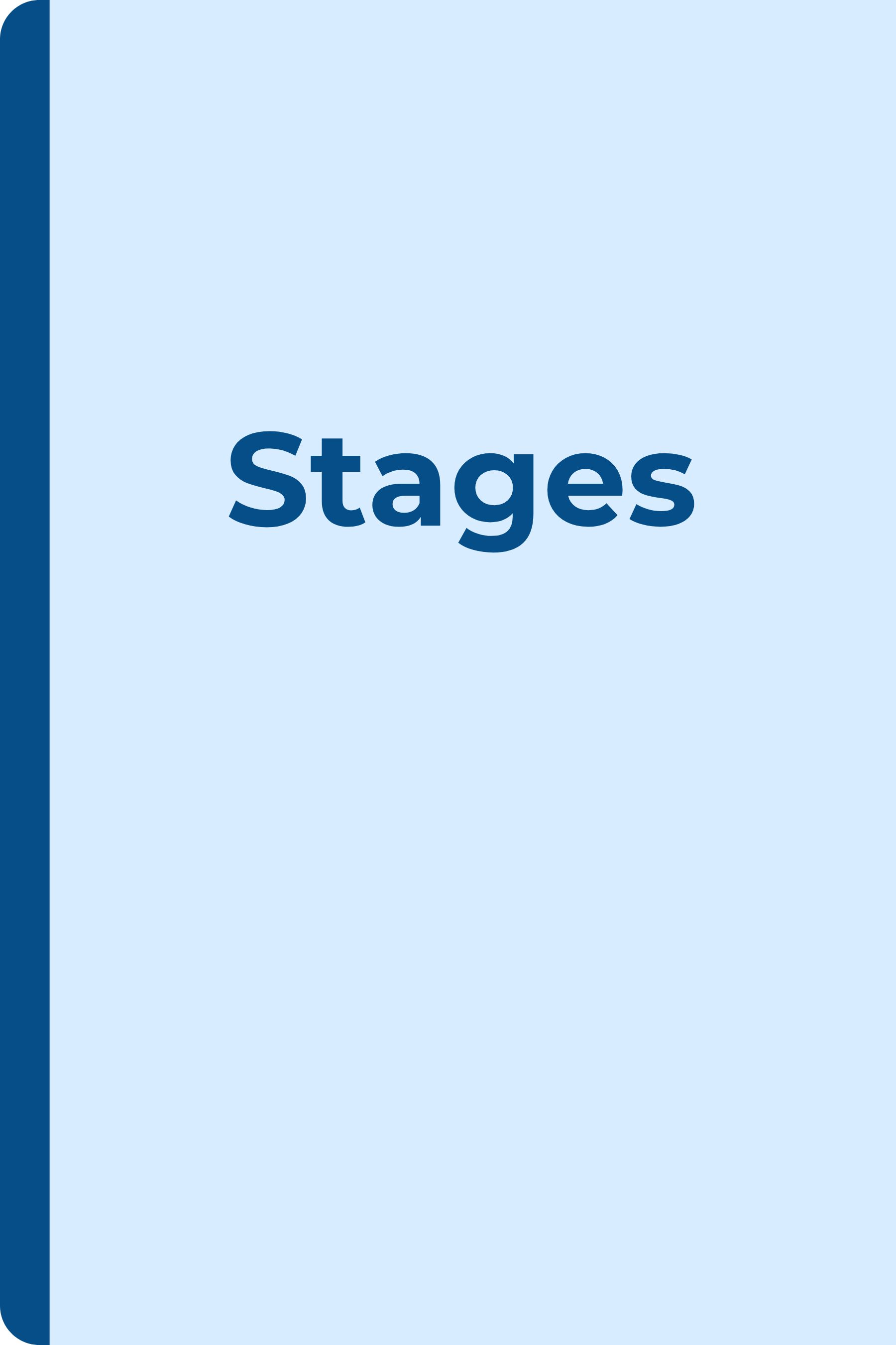 Livret de stage